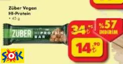 ZÜBER VEGAN Hİ-PROTEİN 45G ZÜBER VEGAN Hİ-PROTEİN 45G
